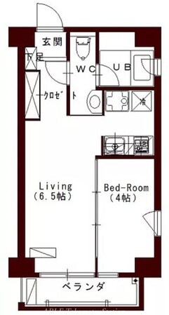 コリドールサンの物件間取画像